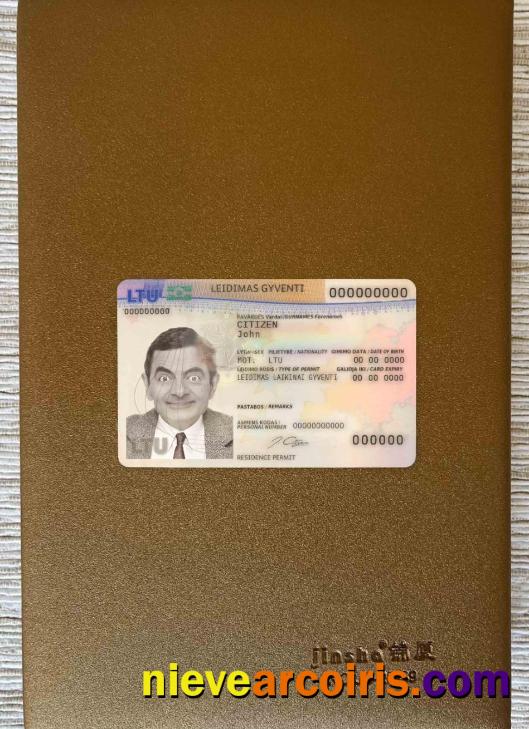 Lithuania residence permit photolook
